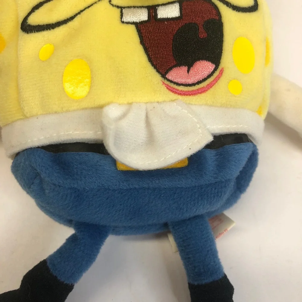 TY Captain SpongeBob Pirate‎ Plush 2008 Nickelodeon Stuffed Toy